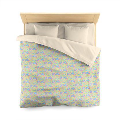 Dreamsicle Camo Microfiber Duvet Cover