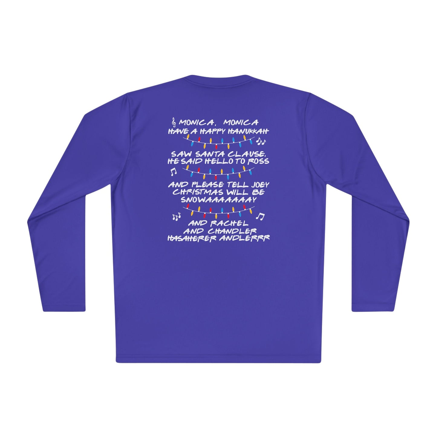 Could I Be Anymore Festive? (Friends, Phoebe's Christmas Song) Adult Long Sleeve Tee