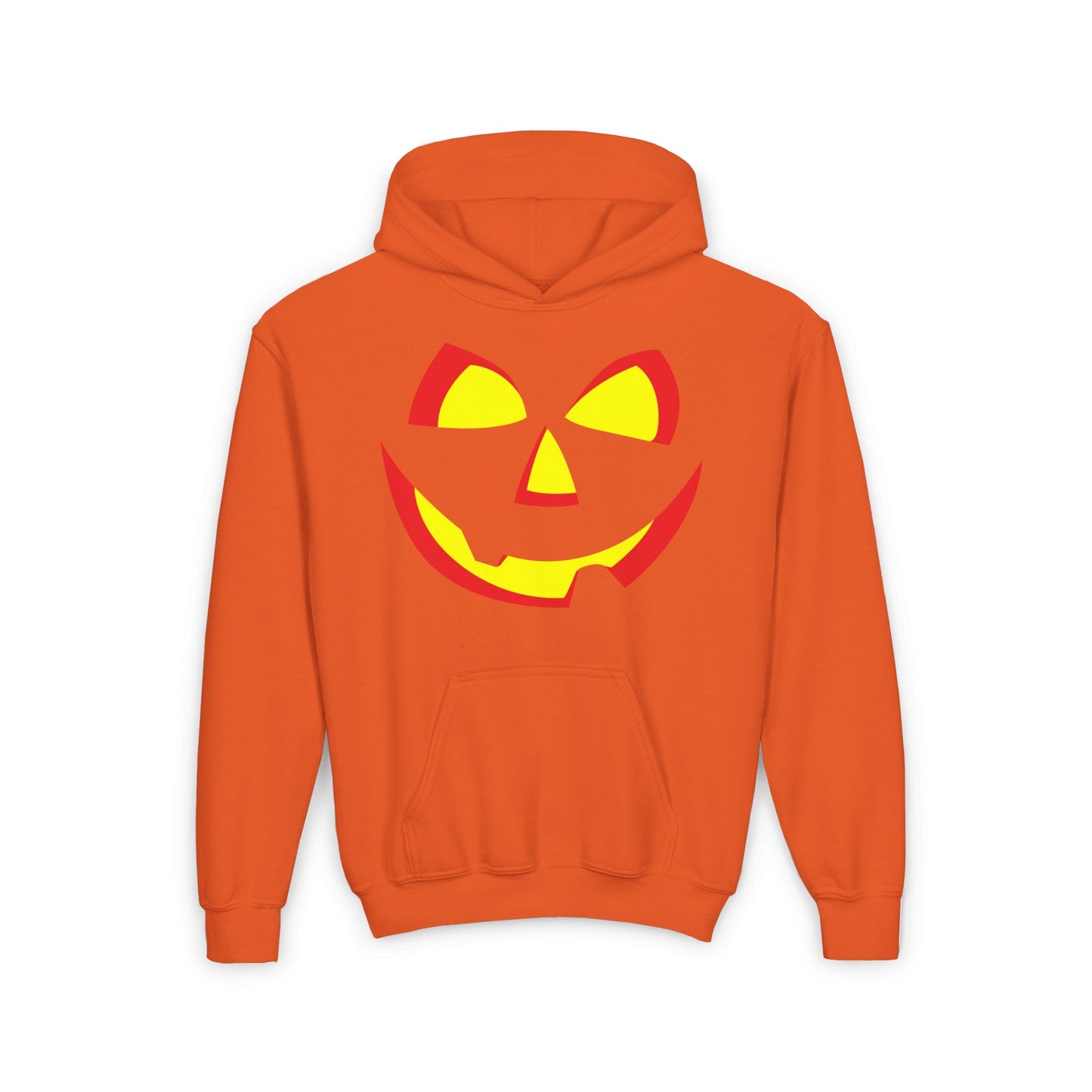 Pumpkin Smile Youth Heavy Blend Hoodie