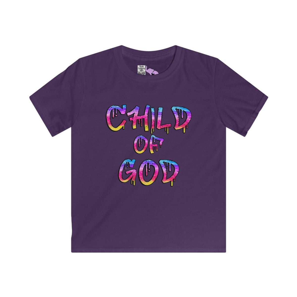 Child of God (Graffiti) Youth Softstyle Tee