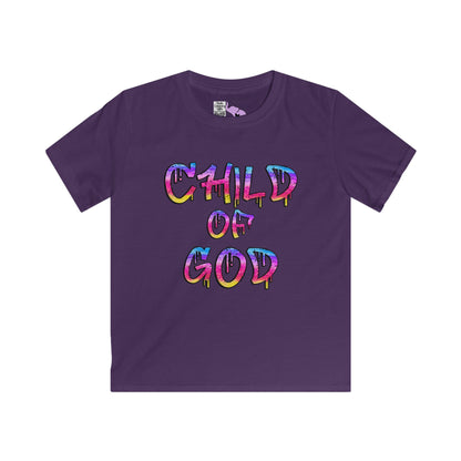 Child of God (Graffiti) Youth Softstyle Tee
