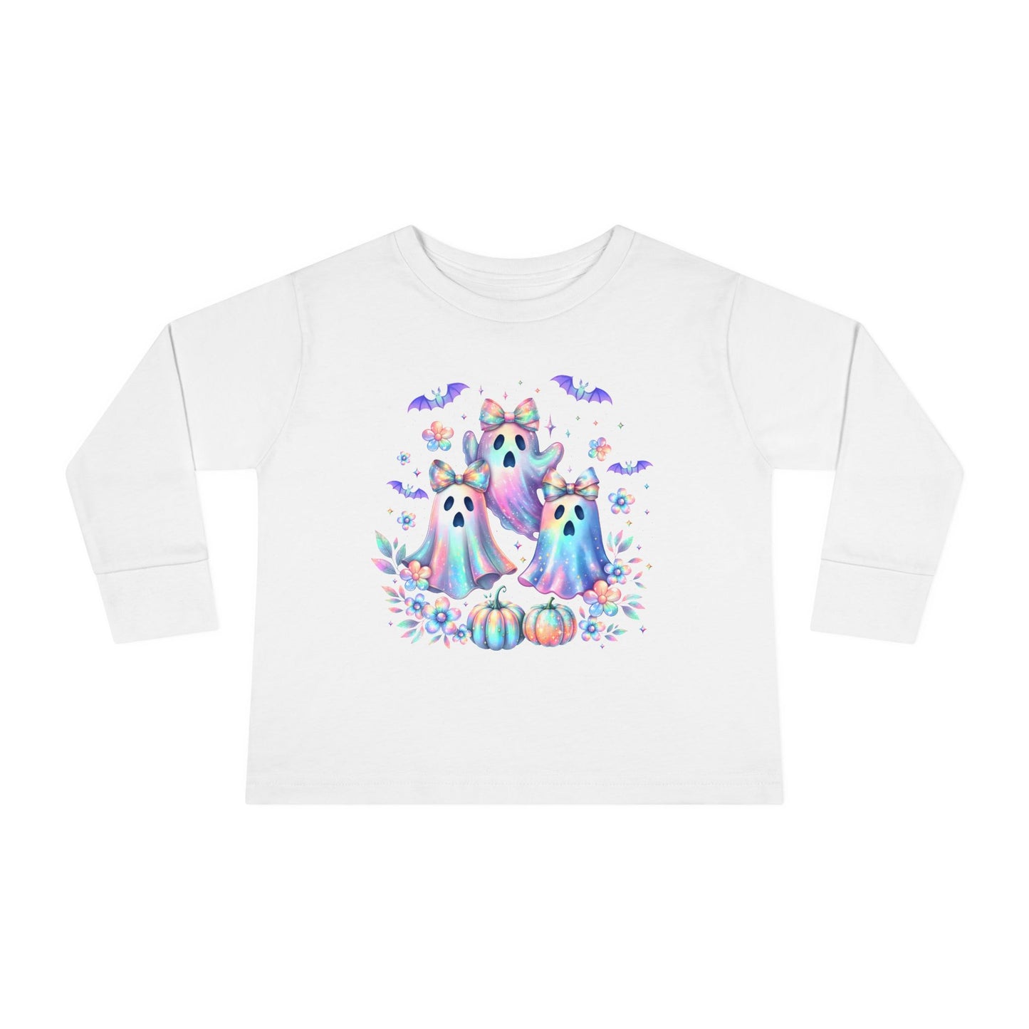 Haunted in Pastels Toddler Long Sleeve Tee