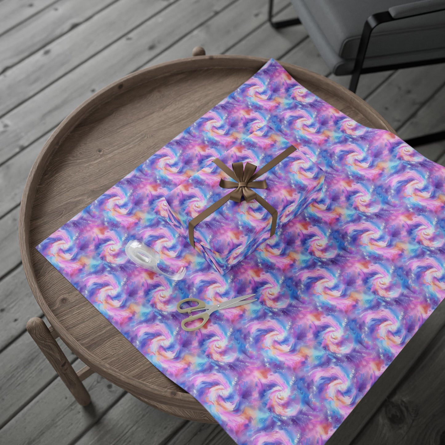 Fairy Floss Sky Wrapping Paper