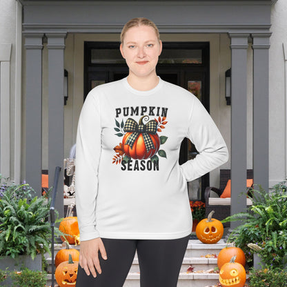 Halloween Pumpkin Season Lightweight Long Sleeve Tee