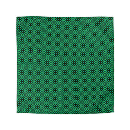 Clover Bloom Burst Microfiber Duvet Cover