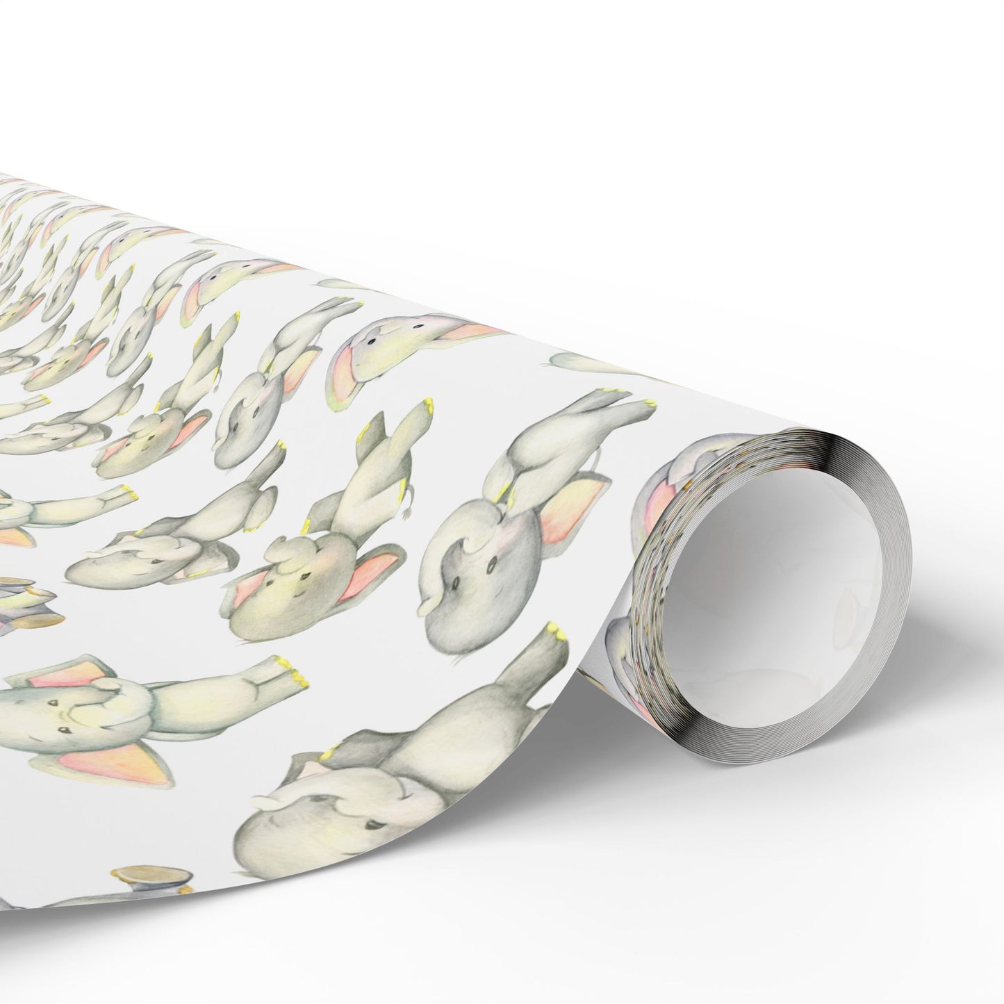 Dancing Elephants Wrapping Paper