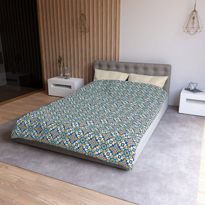 Talavera Sunburst Microfiber Duvet Cover