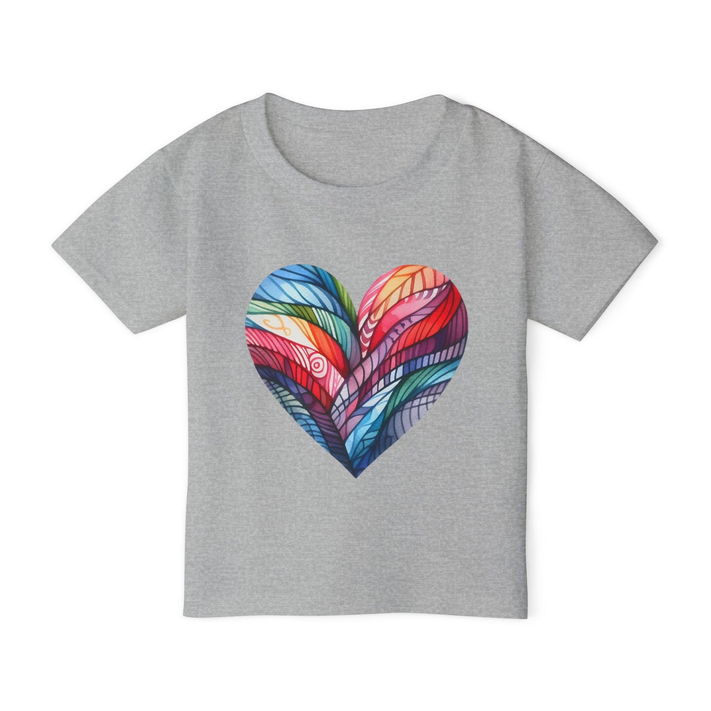 Heart of Many Colors Heavy Cotton™ Toddler T-shirt