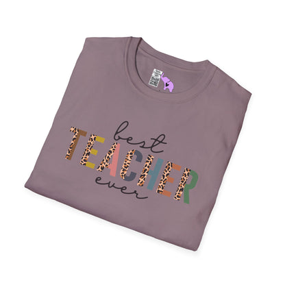 Best Teacher Ever Adult T-shirt