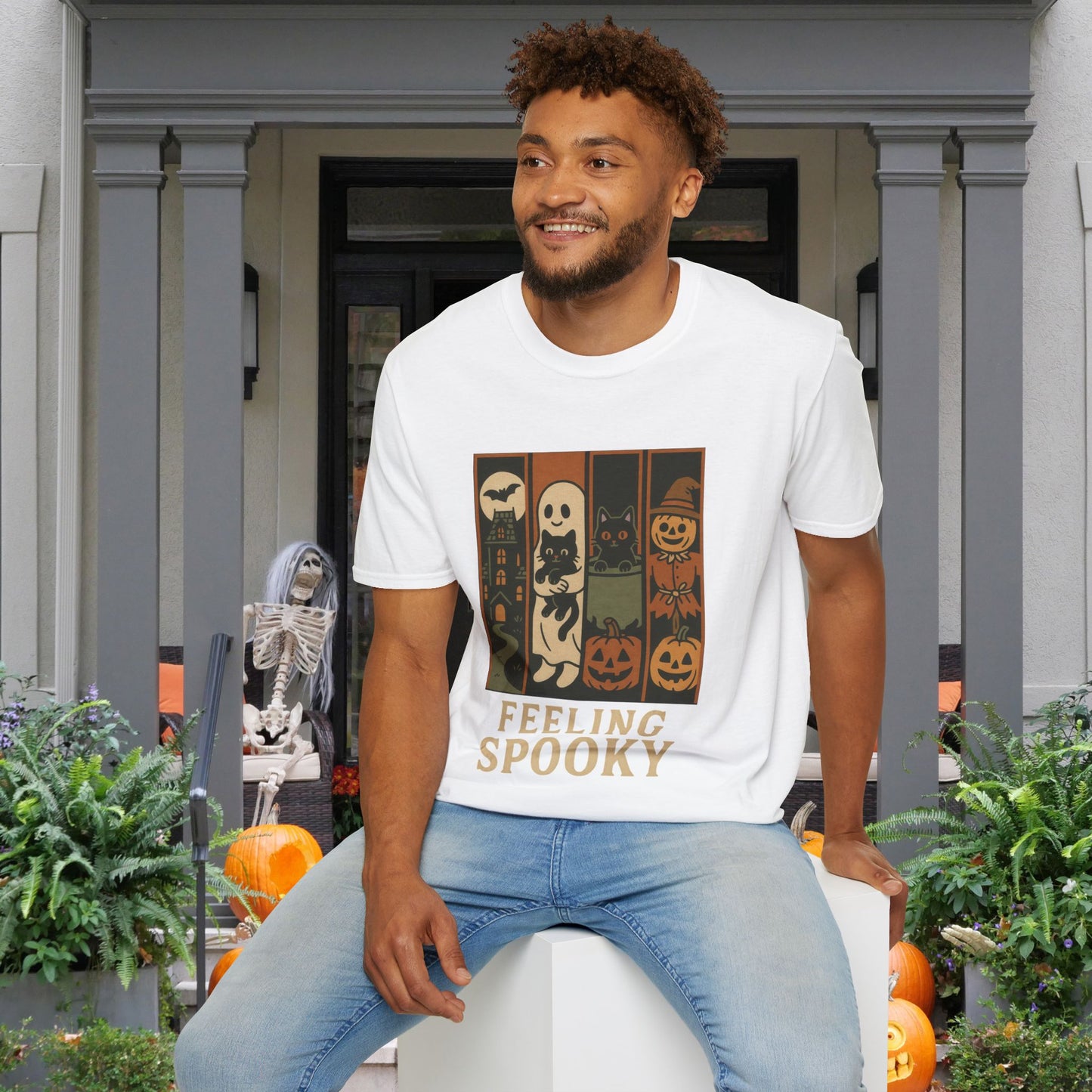 Feeling Spooky Adult T-shirt