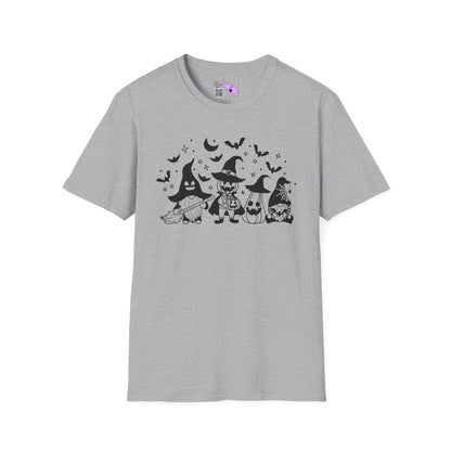 Trick or Treat Gnomies Adult T-shirt