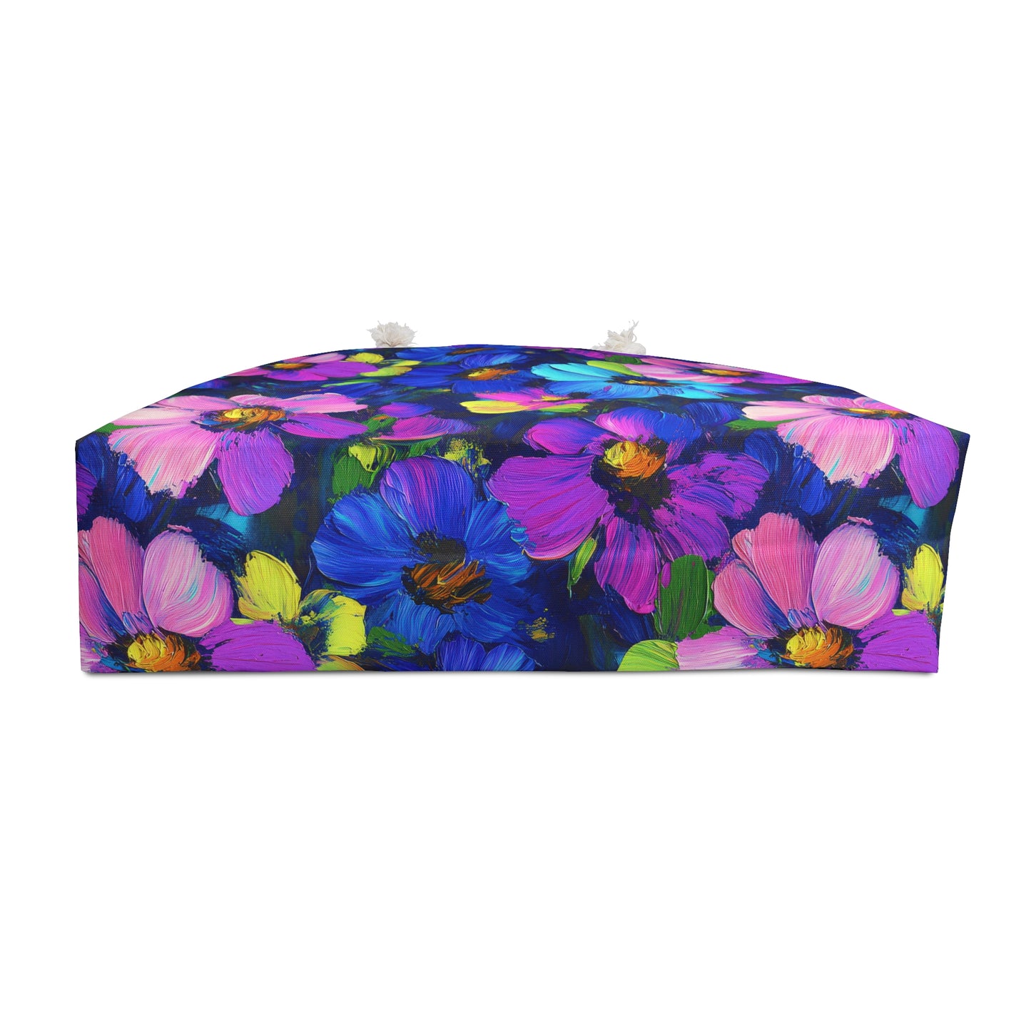Watercolor Daisies Weekender Bag