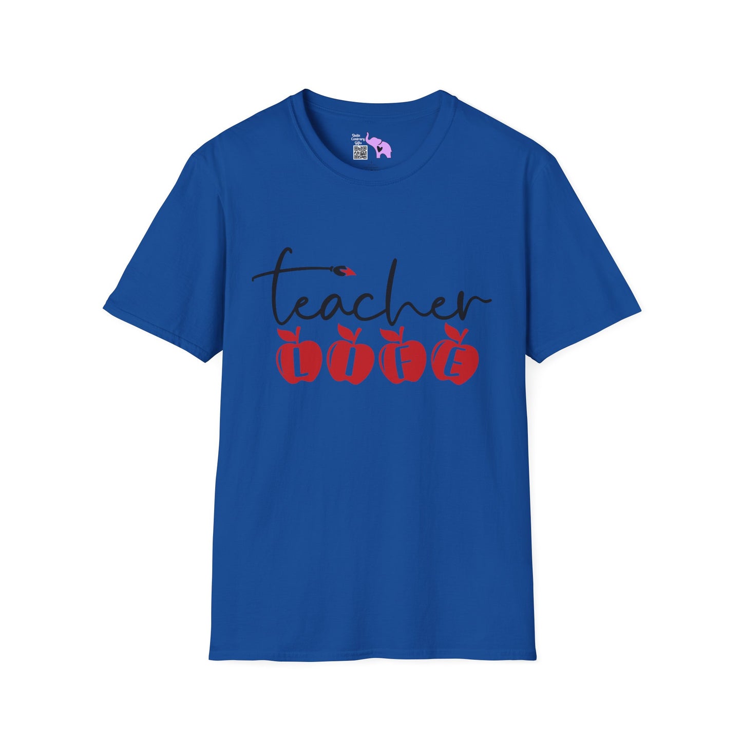 Teacher Life (Apples) Adult T-shirt