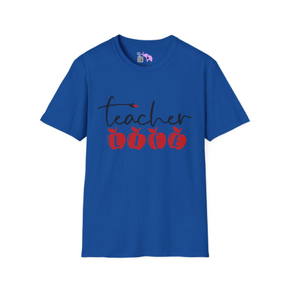 Teacher Life (Apples) Adult T-shirt