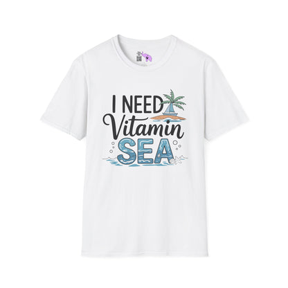 I Need Vitamin Sea (2) Adult T-shirt