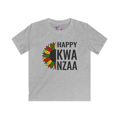 Happy Kwanzaa (Sunflower) Youth Softstyle Tee
