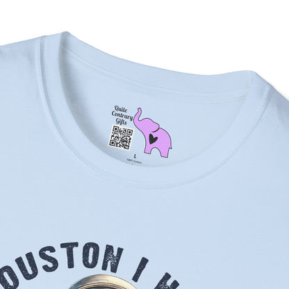 Astronaut Panda Houston I Have So Many Problems Adult T-shirt