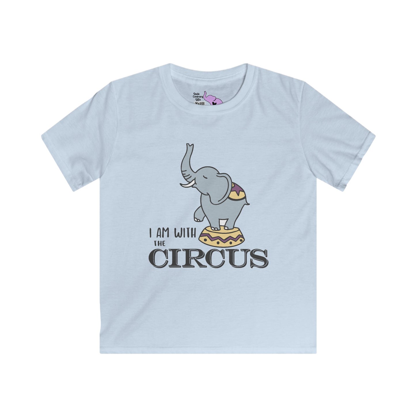 I Am With The Circus Kids Softstyle Tee