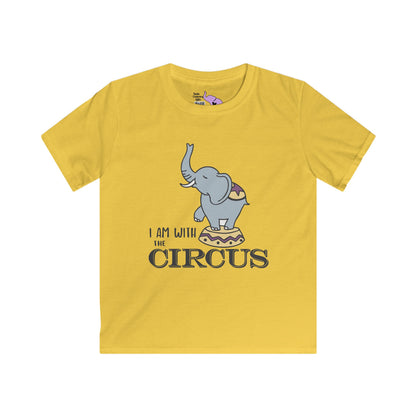 I Am With The Circus Kids Softstyle Tee