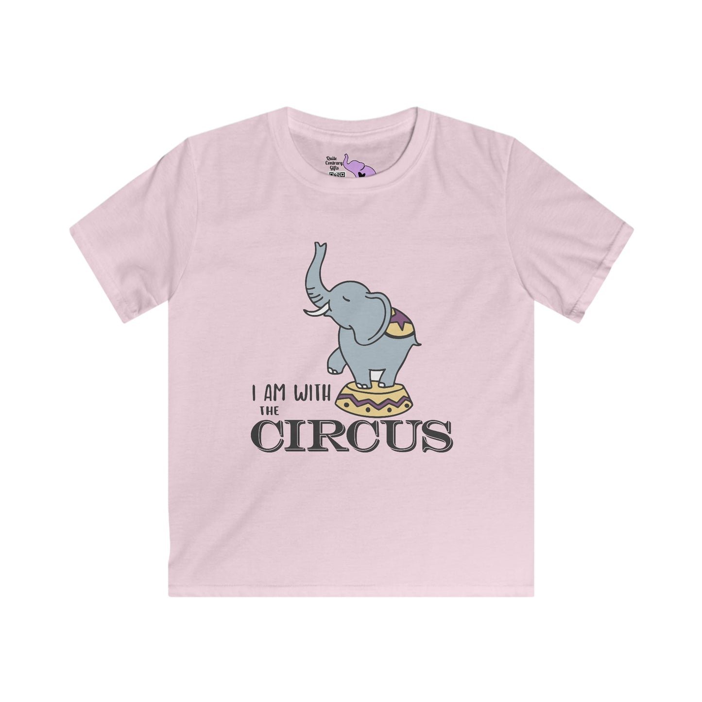 I Am With The Circus Kids Softstyle Tee