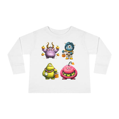 Monster Mayhem Toddler Long Sleeve Tee