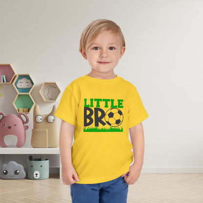 Little Bro (Soccer Ball) Toddler Tee