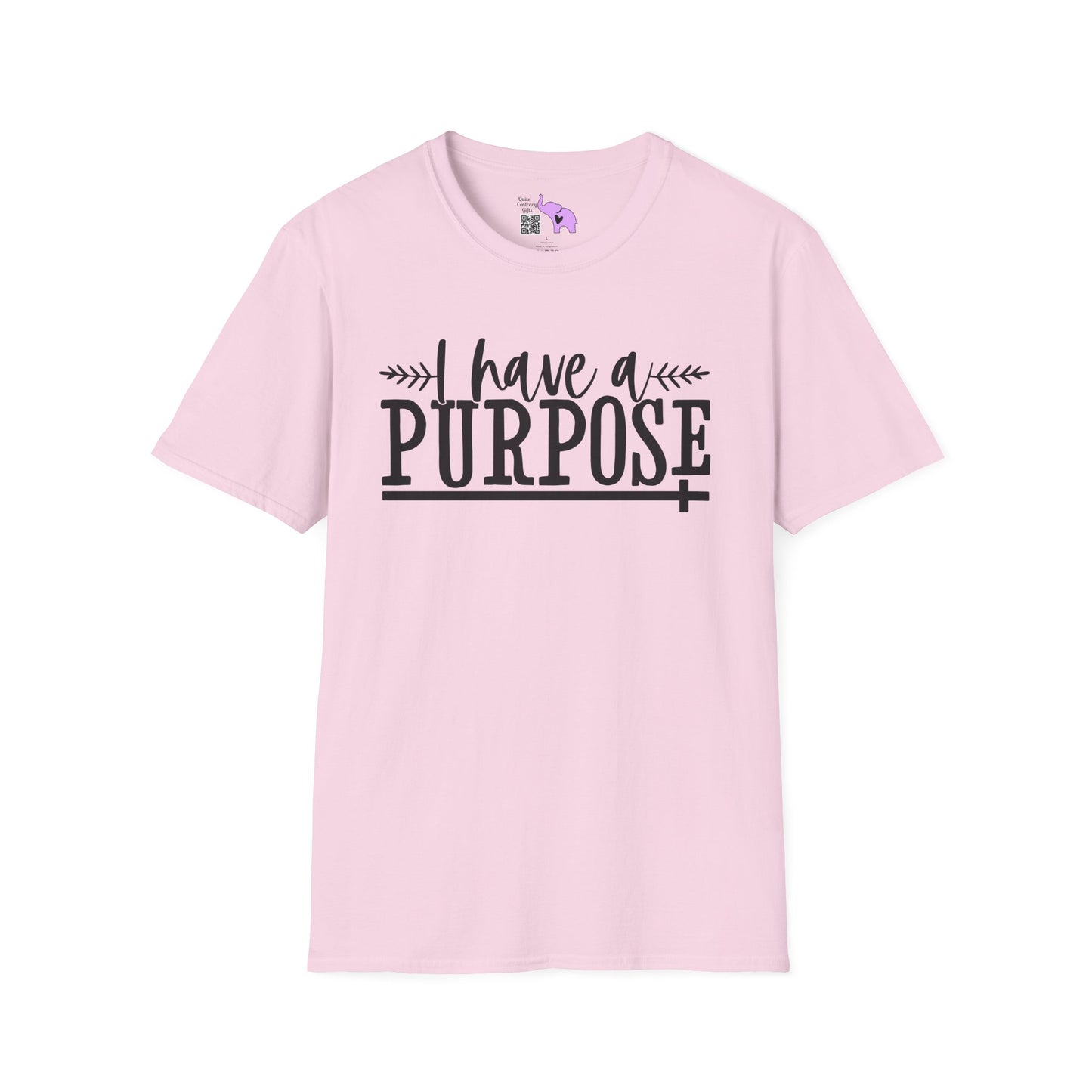 I Have A Purpose Adult T-shirt