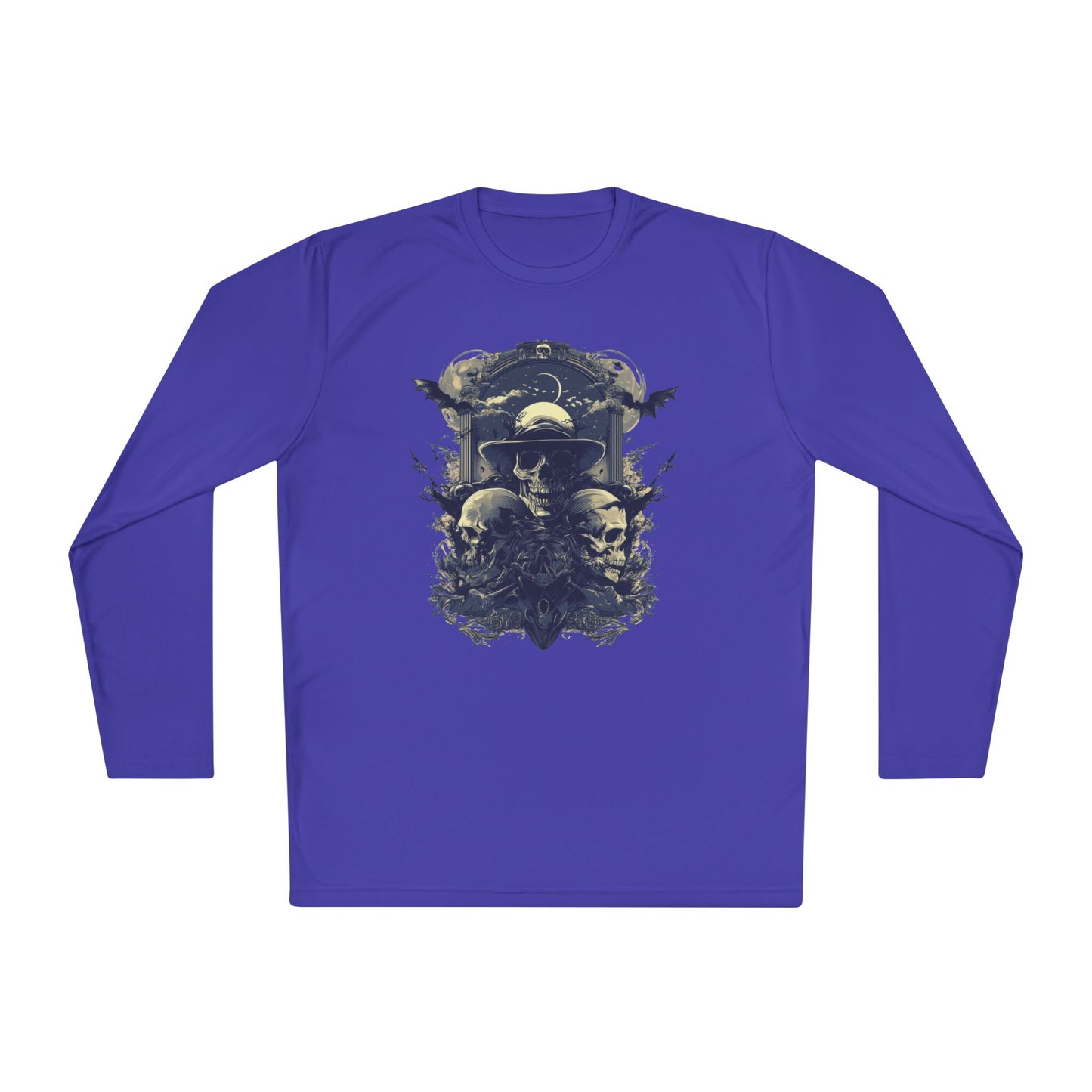 Dapper Skulls Adult Long Sleeve Tee