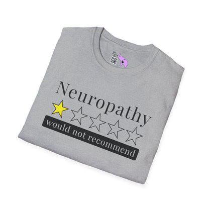 Neuropathy 1 Star Would Not Recommend Adult T-shirt