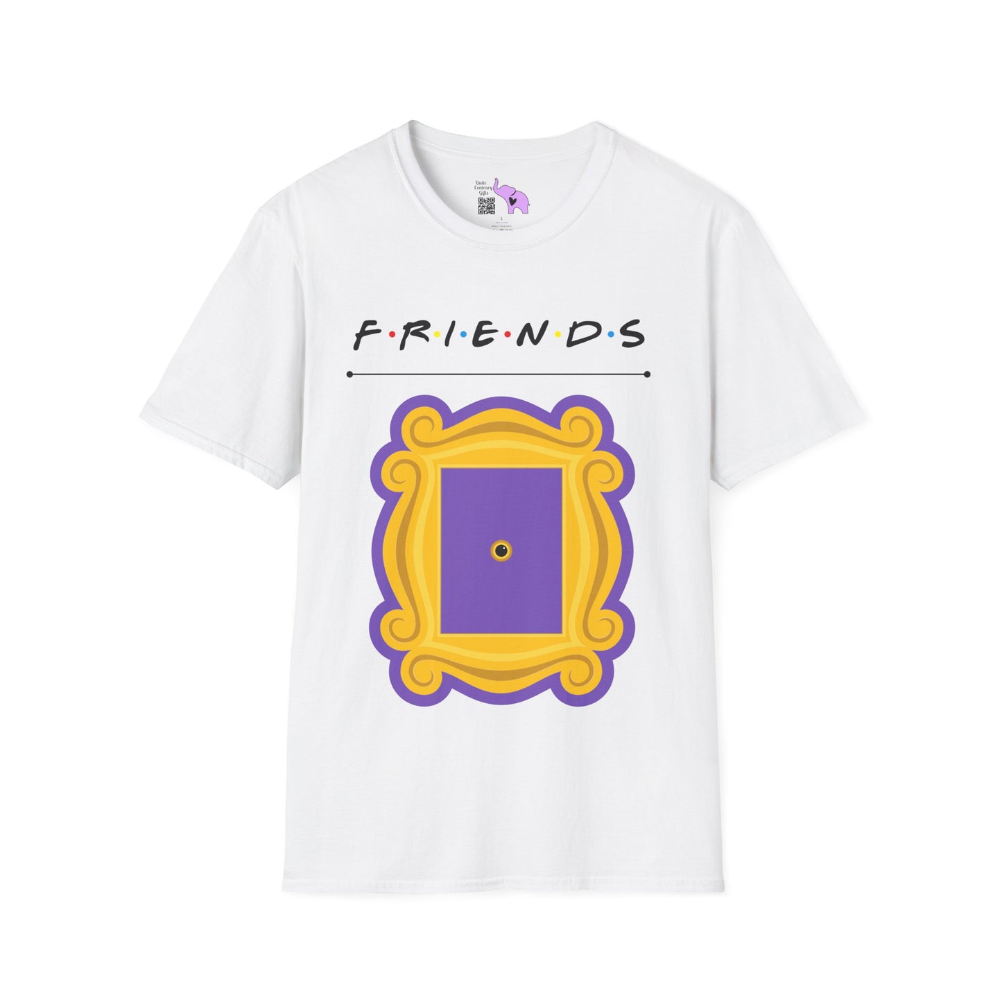 Friends; Peephole Adult T-shirt