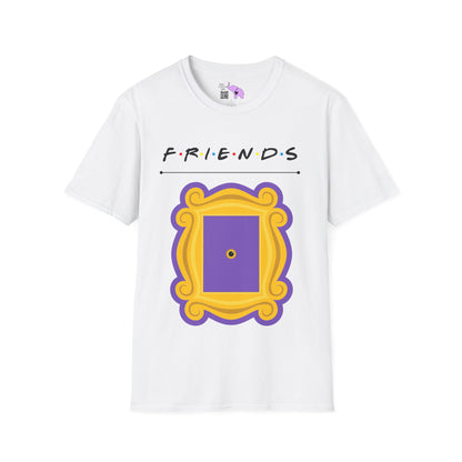 Friends; Peephole Adult T-shirt