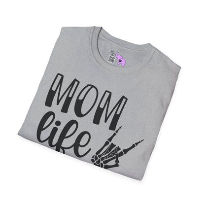 Mom Life (Skeleton Hand) Adult T-shirt