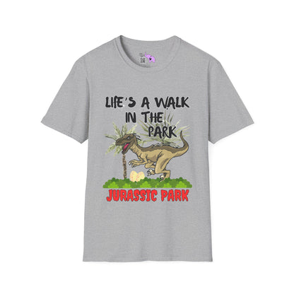 Life's Like A Walk In The Park... Jurassic Park Adult T-shirt