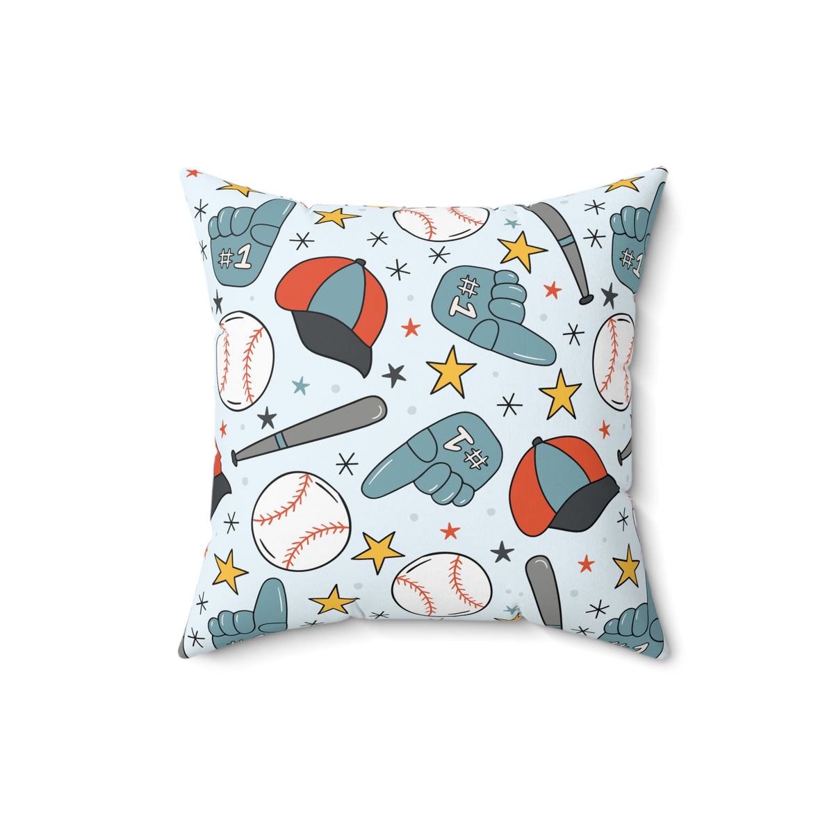 Home Run Heroes Throw Pillow