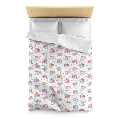 Unicorns of Love Microfiber Duvet Cover