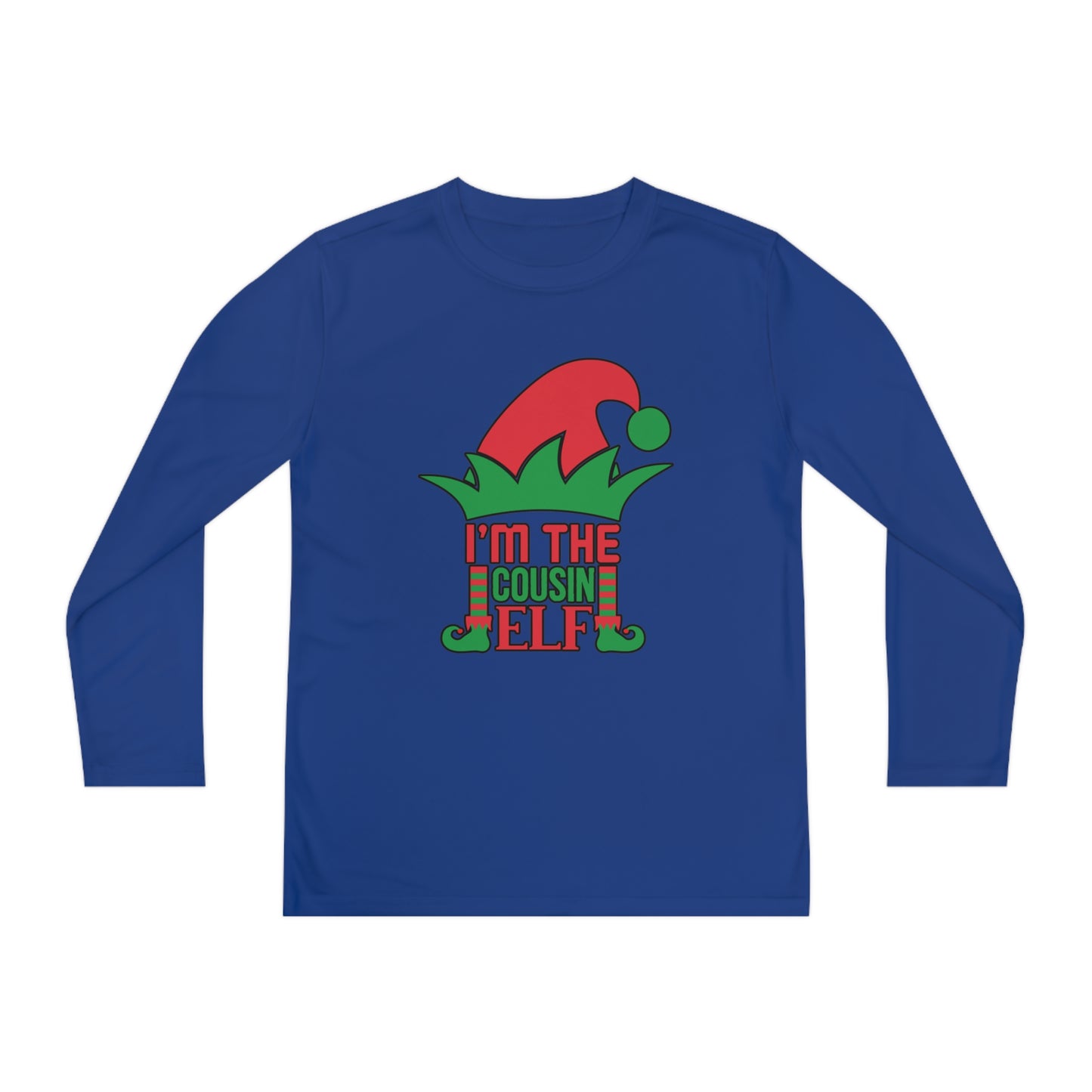 I'm The Cousin Elf Youth Long Sleeve Tee