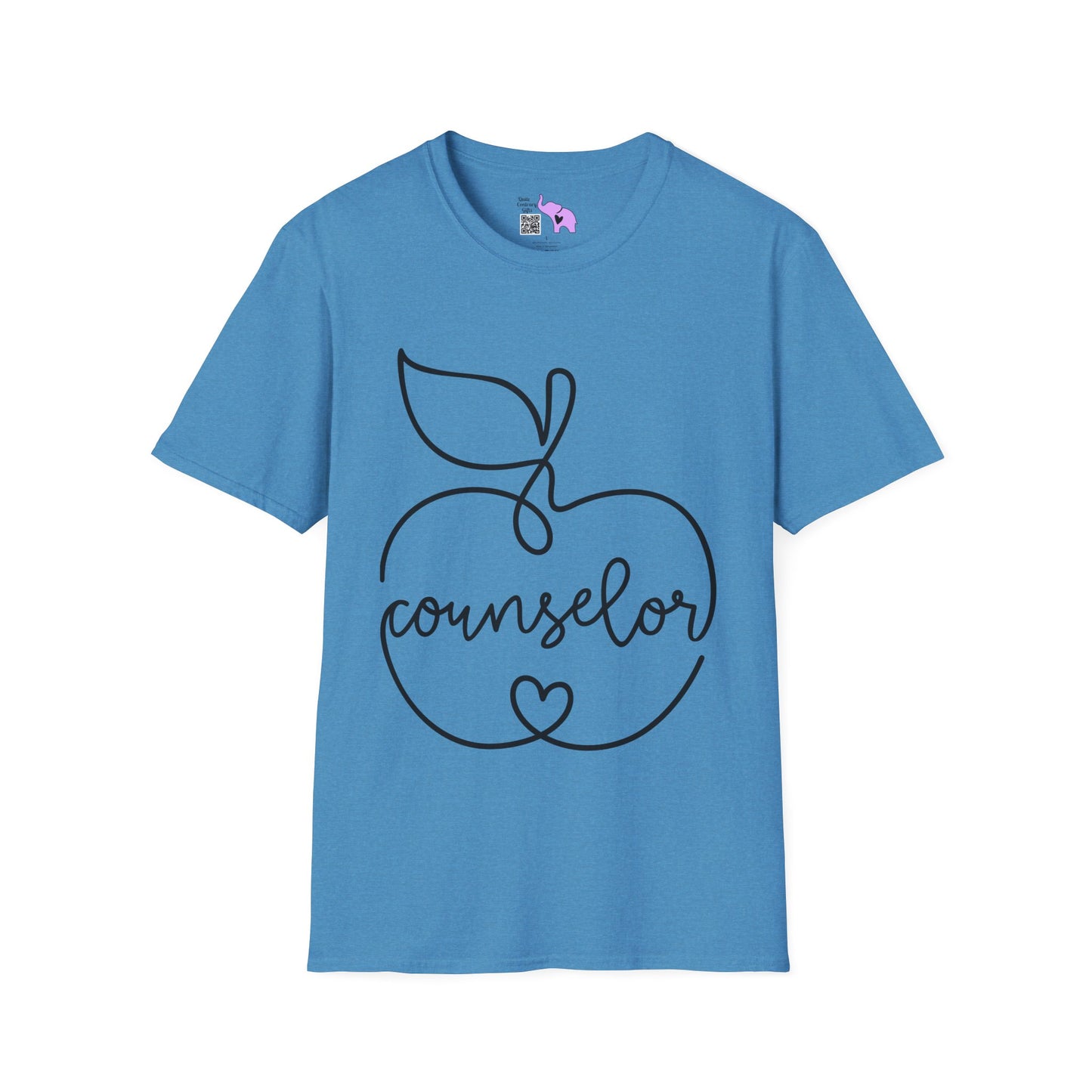 Counselor (w/Apple) Adult T-shirt