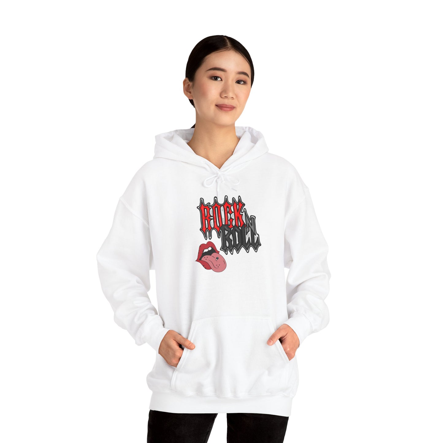 Rock N' Roll Adult Heavy Blend™ Hooded Sweatshirt