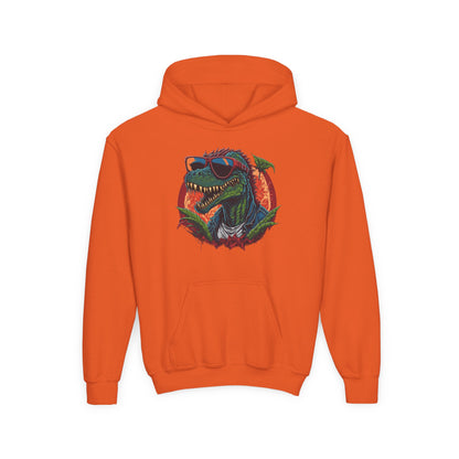Cool Dinosaur Youth Hoodie