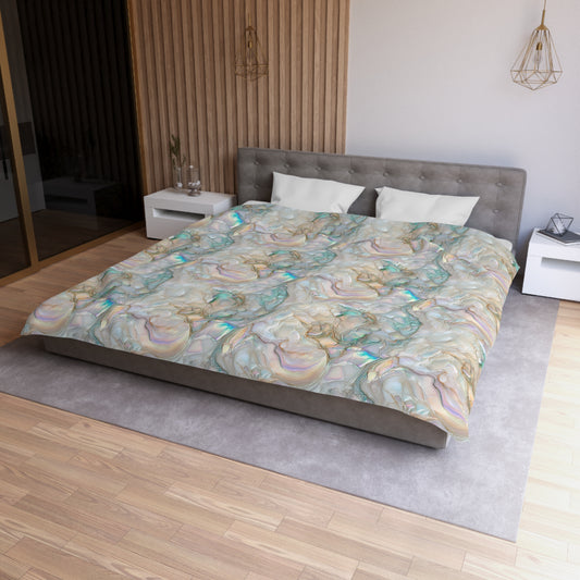 Green Opalescent Dreams Duvet Bedding Set