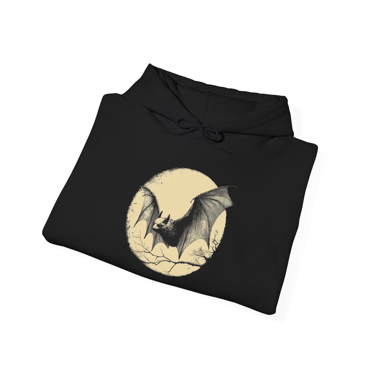Bat Over Moon 2 Heavy Blend™ Hooded Sweatshirt