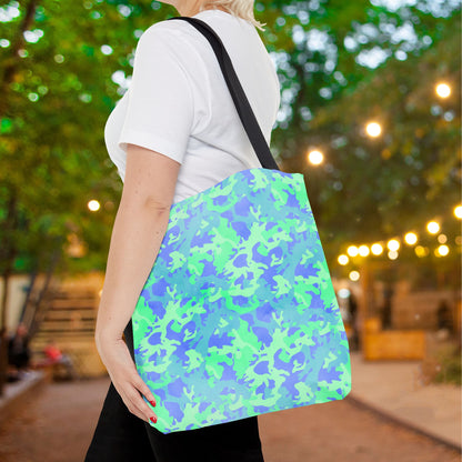 Glacier Grove Camo Canvas Tote Bag