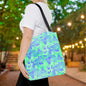 Glacier Grove Camo Canvas Tote Bag
