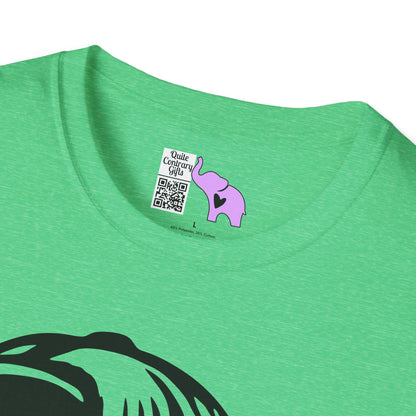 Melty Smiley Face w/Hat Adult T-shirt