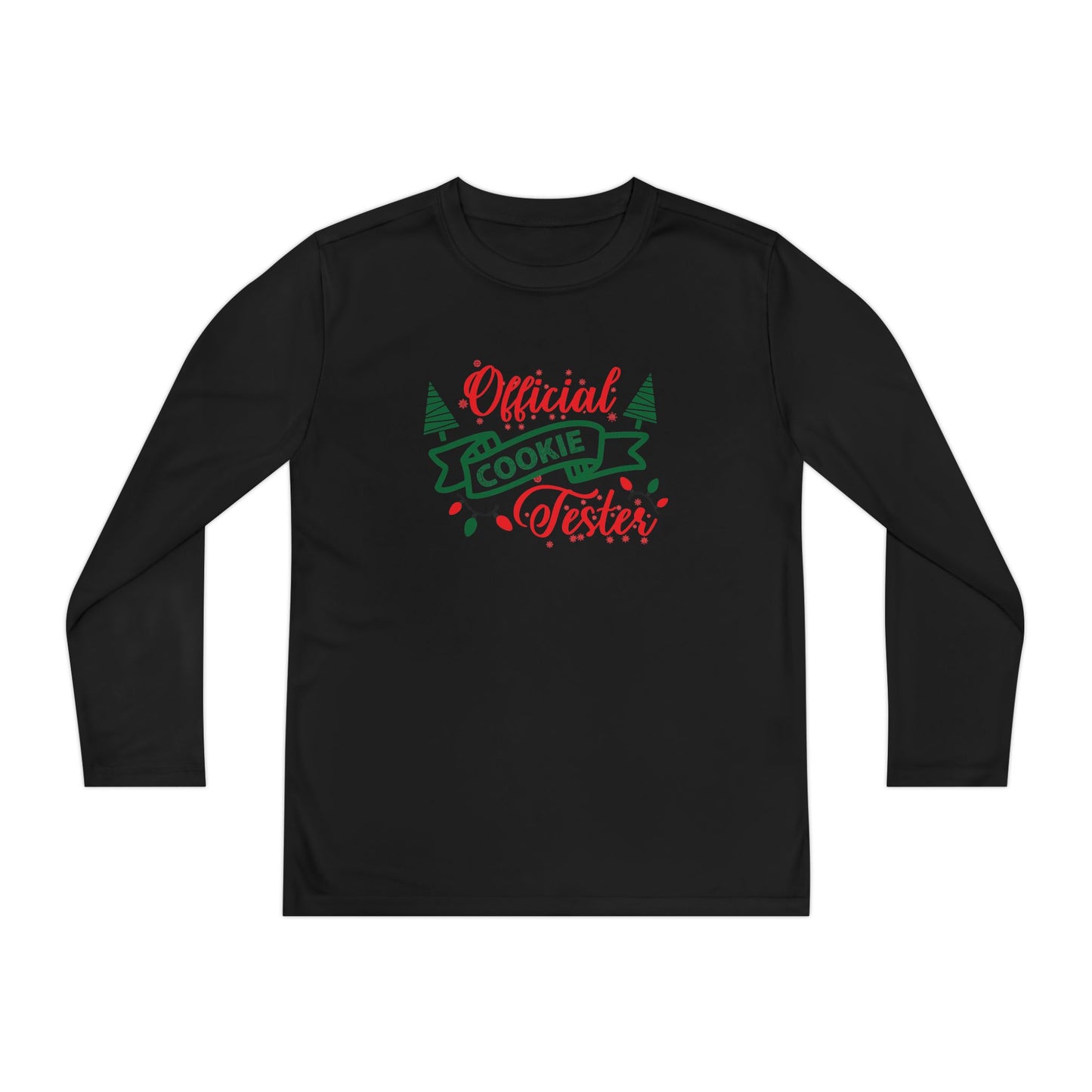 Official Cookie Tester Youth Long Sleeve Tee