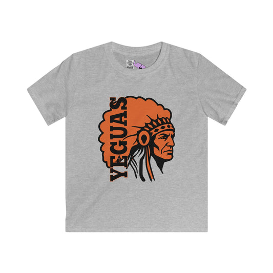 Somerville Yeguas Mascot Youth Softstyle Tee