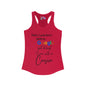 Yeah I was born before Google Women's Ideal Racerback Tank