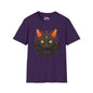 Creepy Black Cats 2 Adult T-shirt