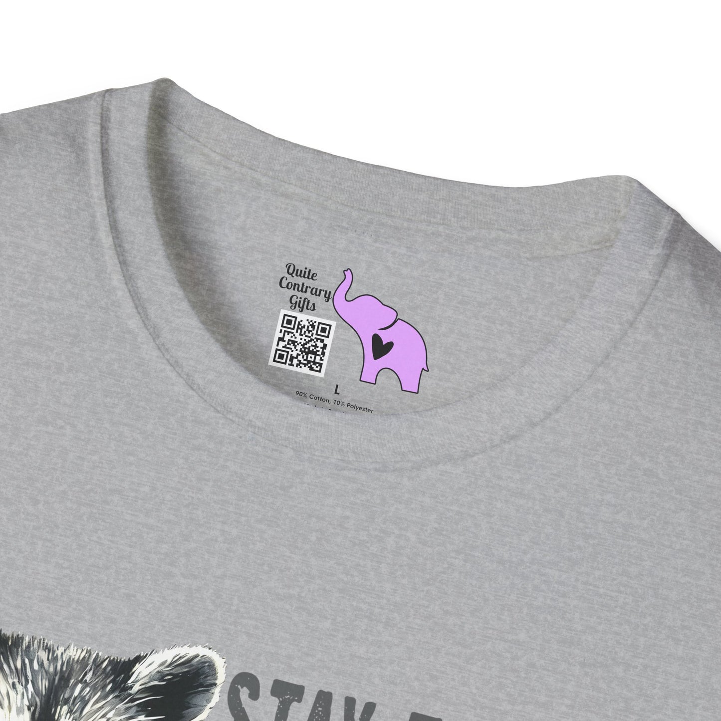 Stay Trashy (Racoon) Adult T-shirt