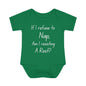 If I Refuse To Nap Am I Resisting A Rest? Infant Baby Rib Bodysuit